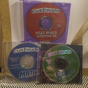Clue Finders CD-ROM Games Set of 3